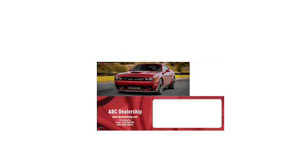 Service Chex Sales Mailer sample